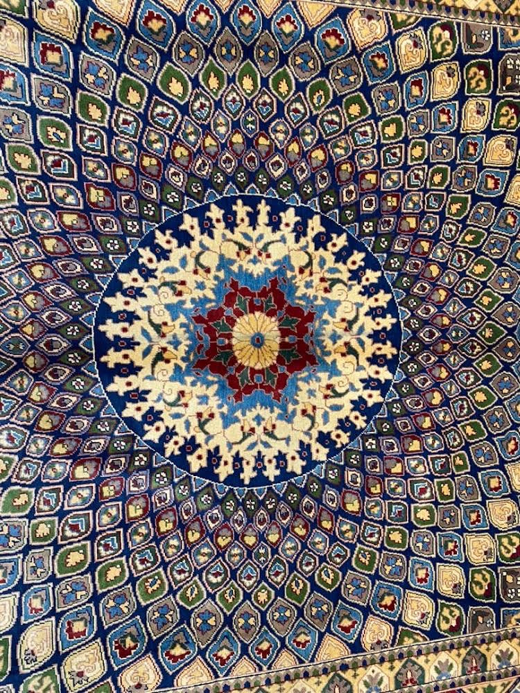 Handmade Afghani Gumbad Dome Area Rug 8 x 11