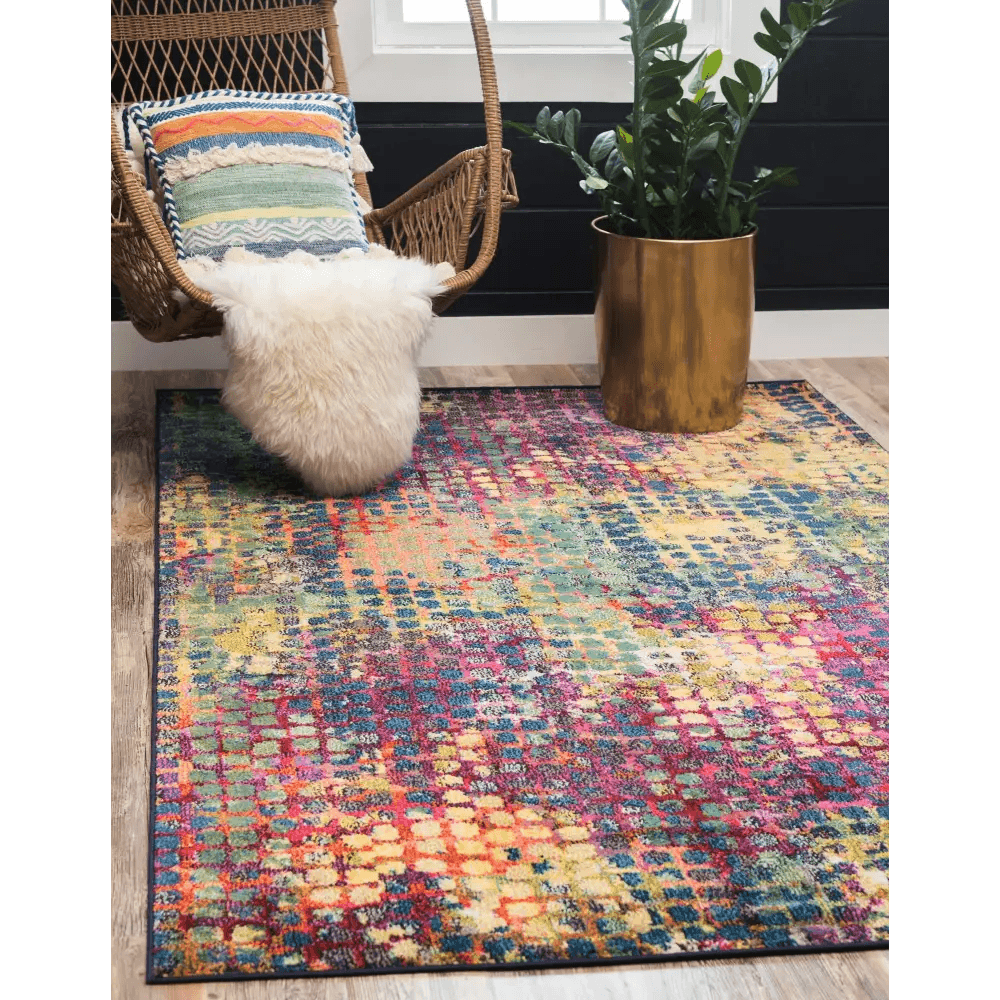 Modern designed bondi chromatic rug