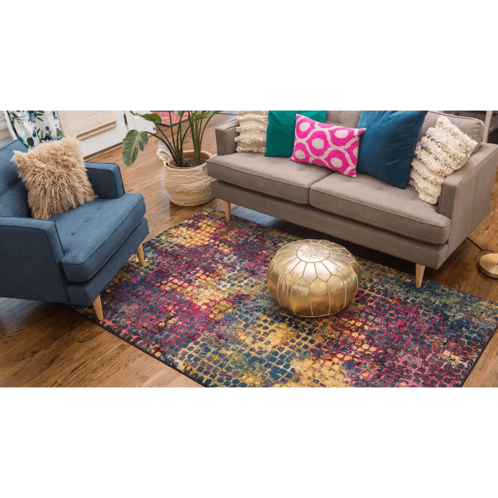 Modern designed bondi chromatic rug