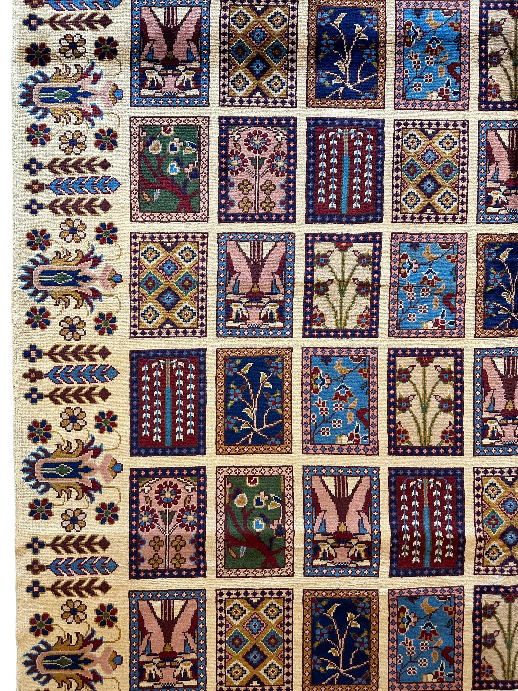 Afghani Hand-knotted Four Season Wool Area Rug 7 x 10
