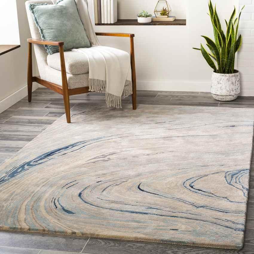 Almere Modern Taupe Area Rug