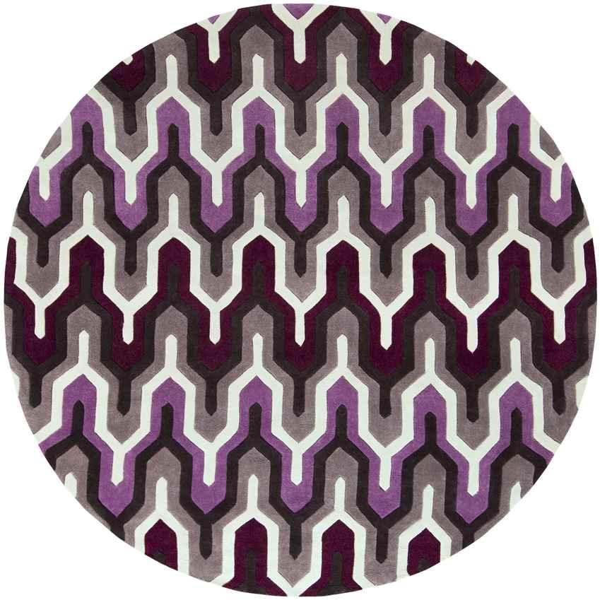 Altona Modern Bright Purple Area Rug