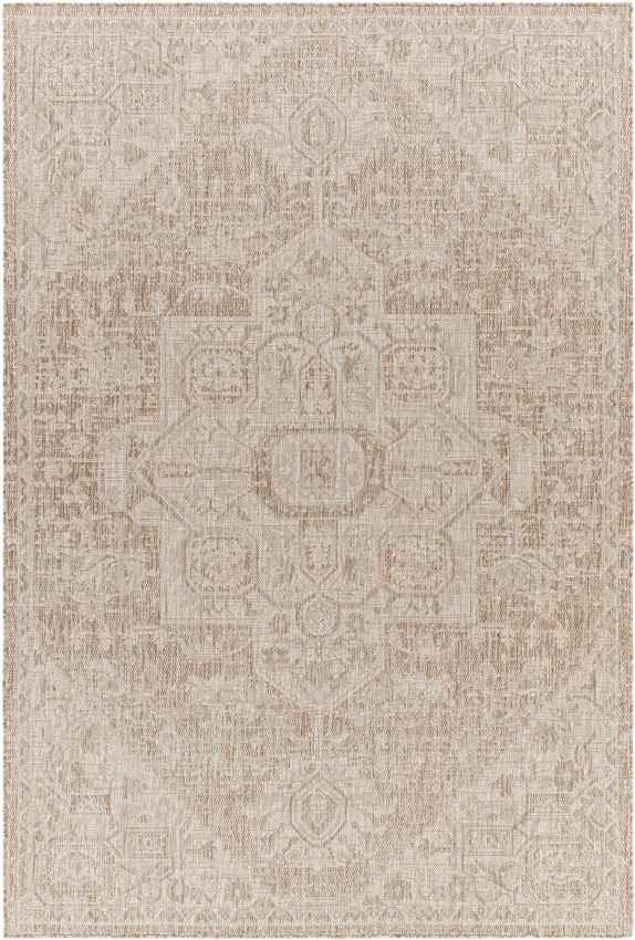 Alvord Traditional Brown Area Rug