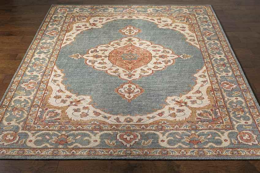 Ampsen Traditional Brown Area Rug