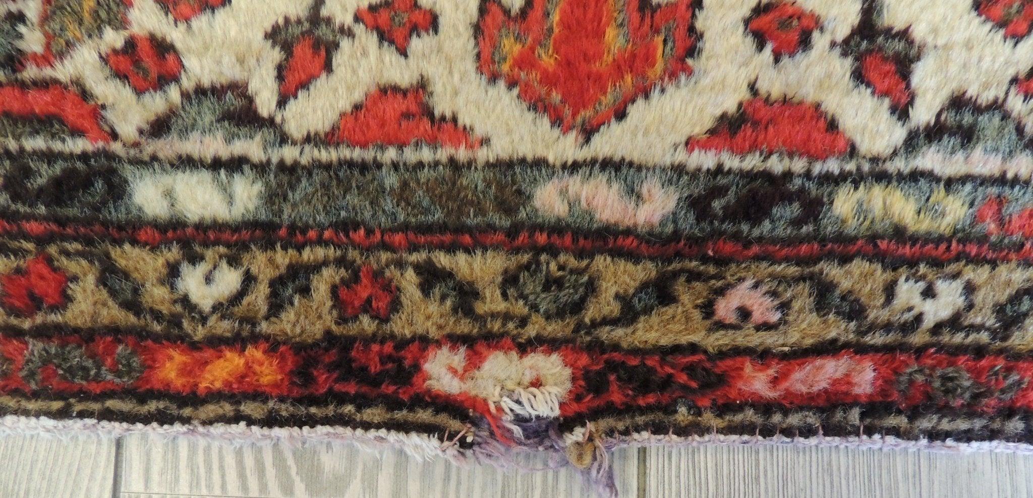 Handmade Small Vintage Hamadan Rug 2'3''x4 ft