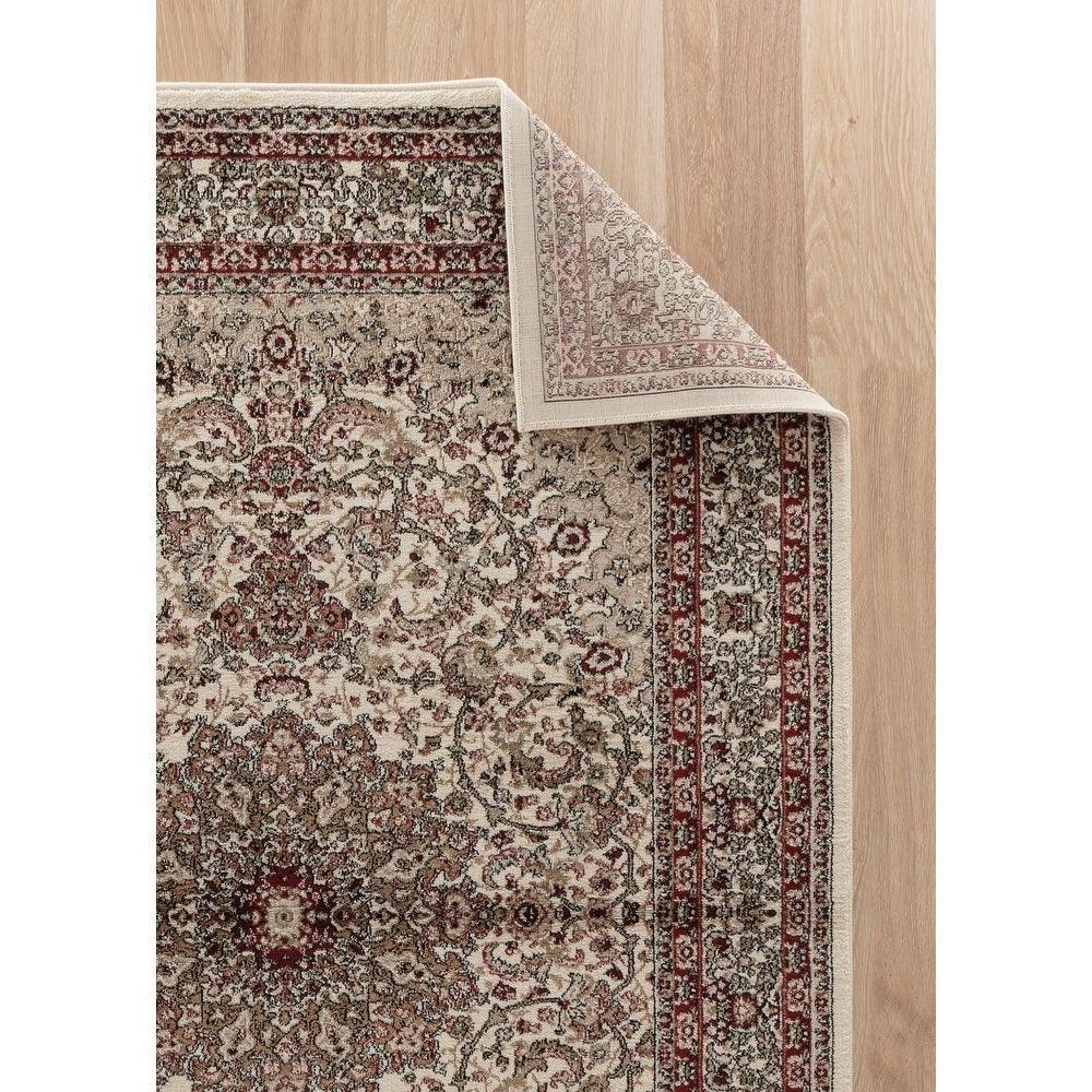 Hollywood Collection Floral Area Rug - 5'2'' X 7'5'' - Ivory