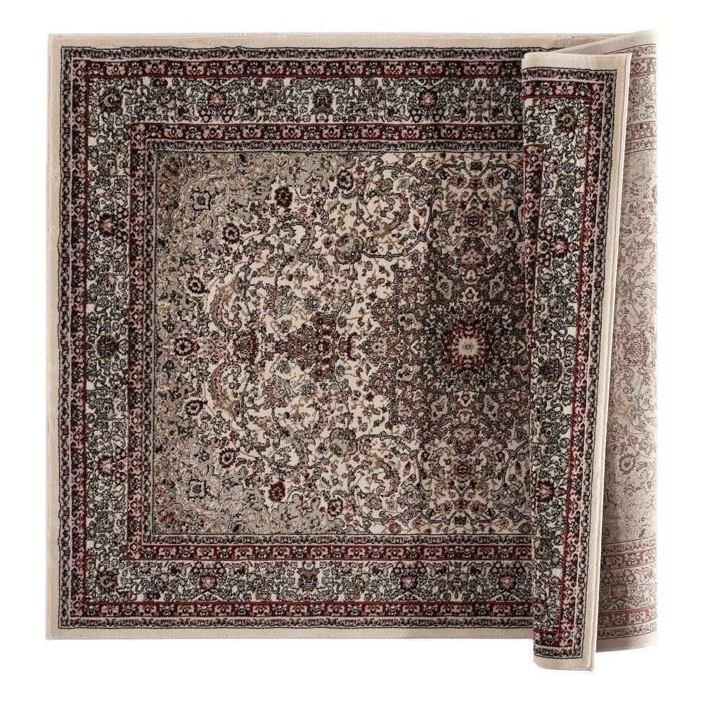 Hollywood Collection Floral Area Rug - 5'2'' X 7'5'' - Ivory
