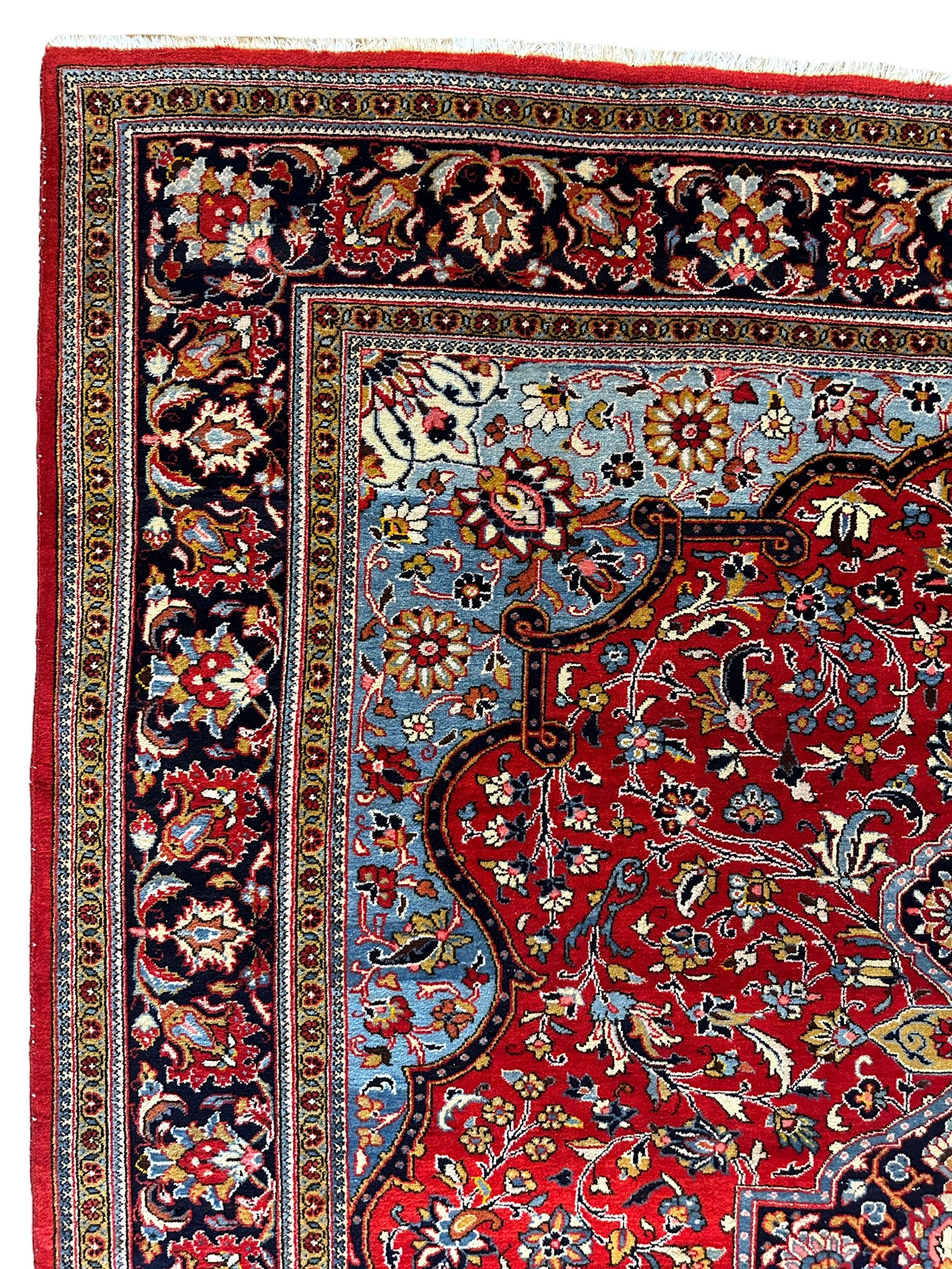 Incredible Persian Kashan Rug 7’2” x 10’2”
