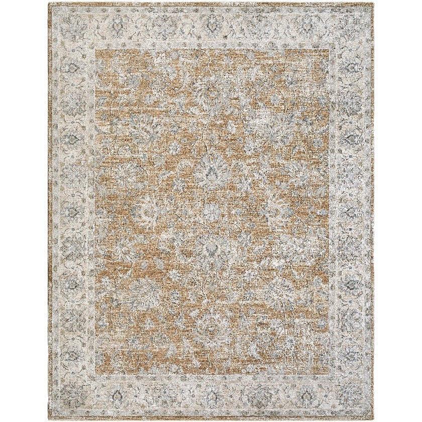 Jacolby Traditional Light Brown Area Rug
