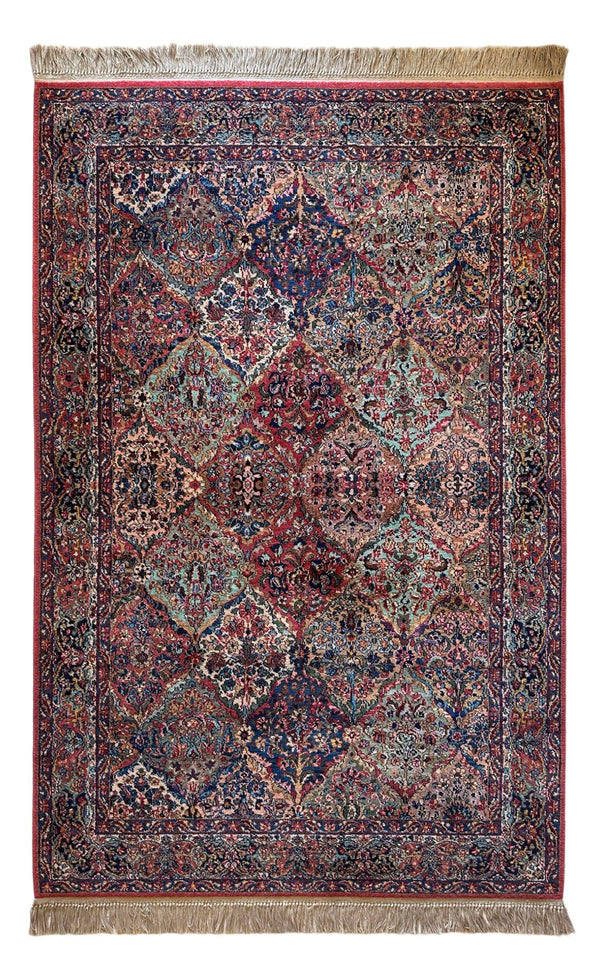 Karastan Panel Kirman Wool Rug Size: 5'9" x 9'
