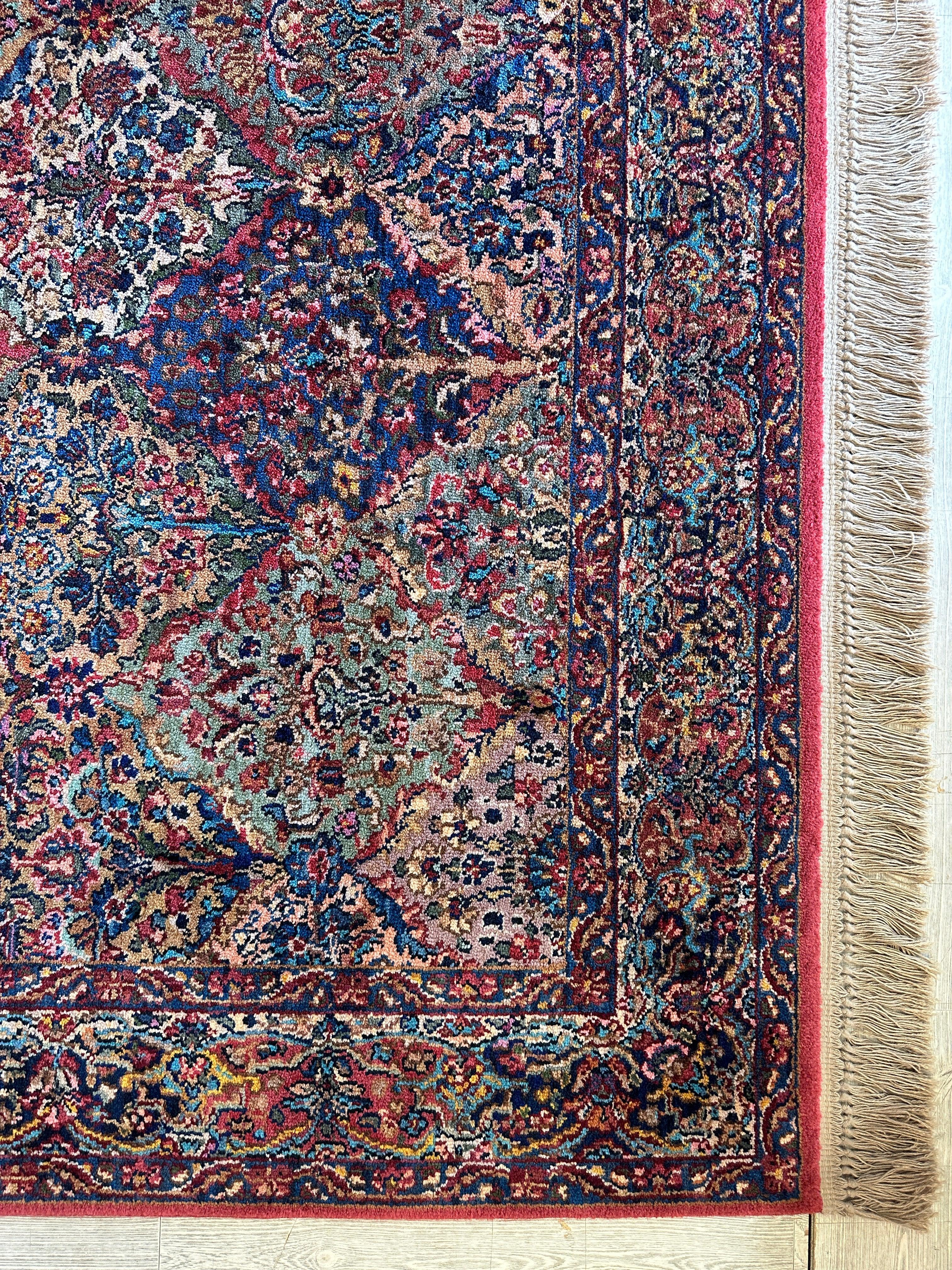 Karastan Panel Kirman Wool Rug Size: 5'9" x 9'