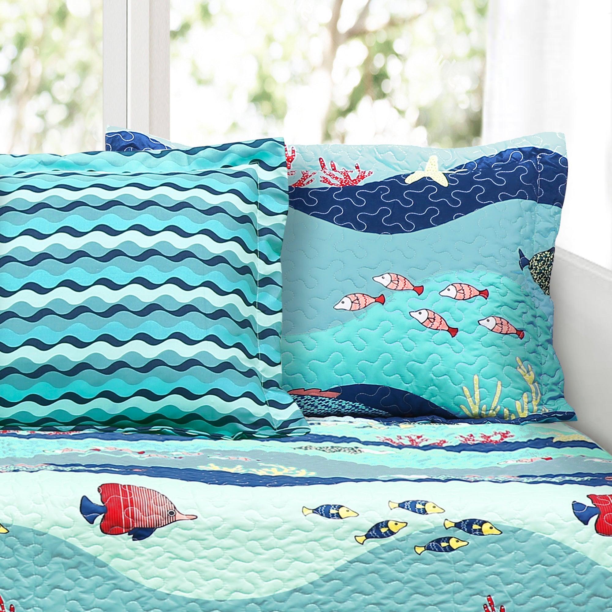 Sea Life 6 Piece Daybed Cover Set
