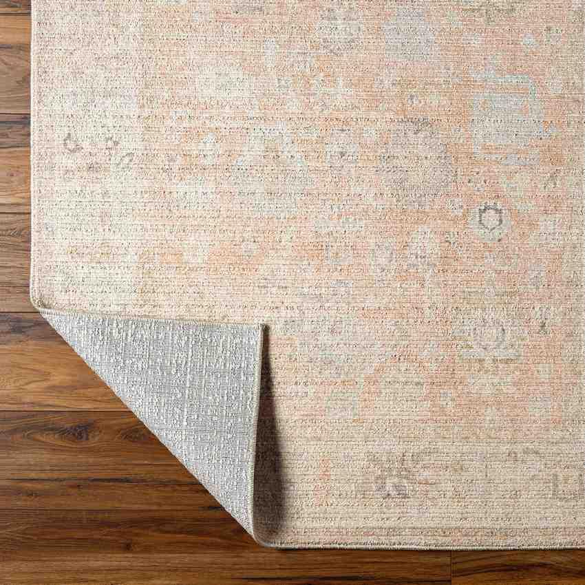Shellina Traditional Dusty Pink Area Rug