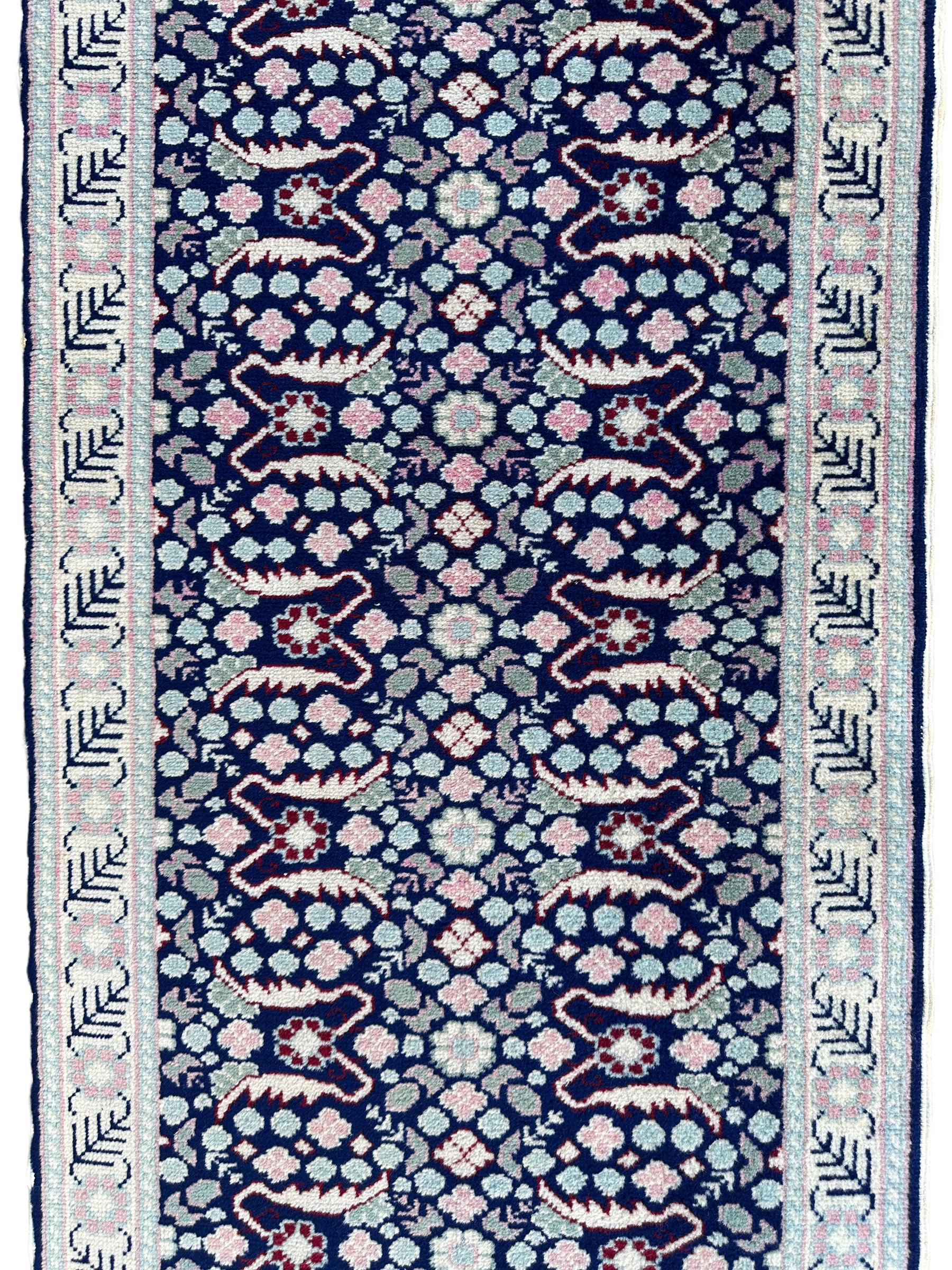 Wool Hand Knotted Runner 2’x6’2”